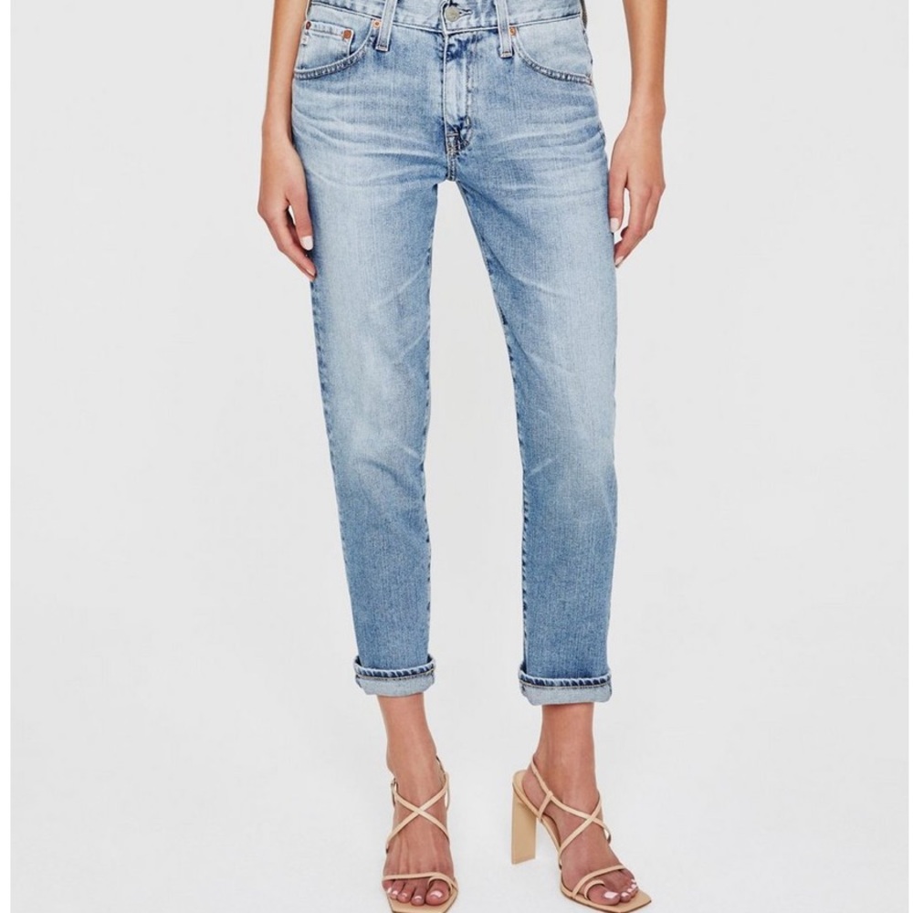 AG Adriano Goldschmied Women's The Ex-Boyfriend Slouchy Slim Leg Jeans size 27